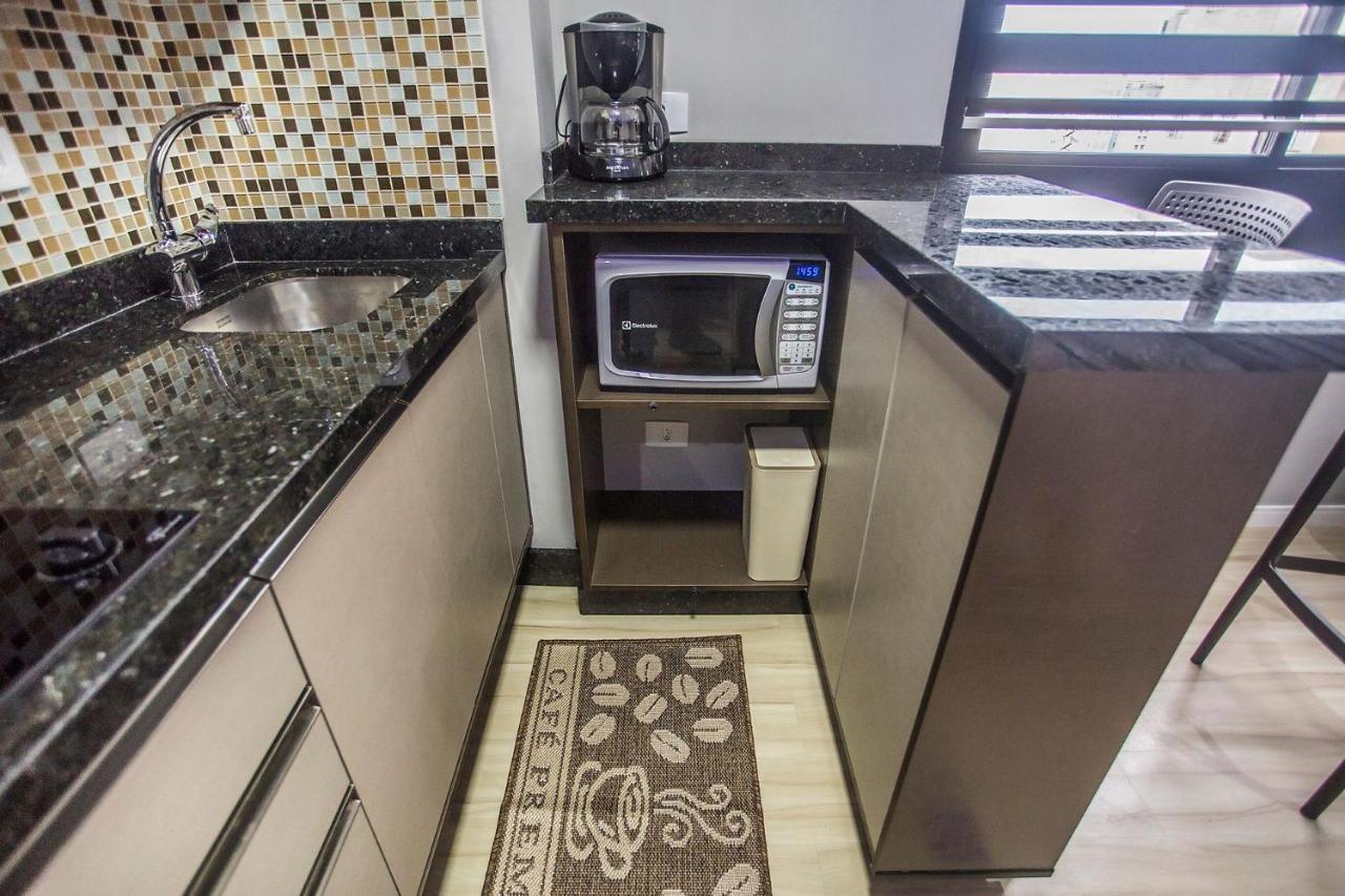 Studio Completo Com Escritorio - All1218 Curitiba Dış mekan fotoğraf