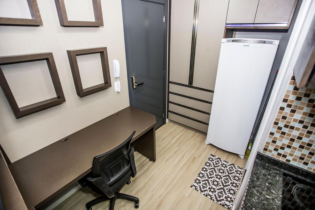 Studio Completo Com Escritorio - All1218 Curitiba Dış mekan fotoğraf