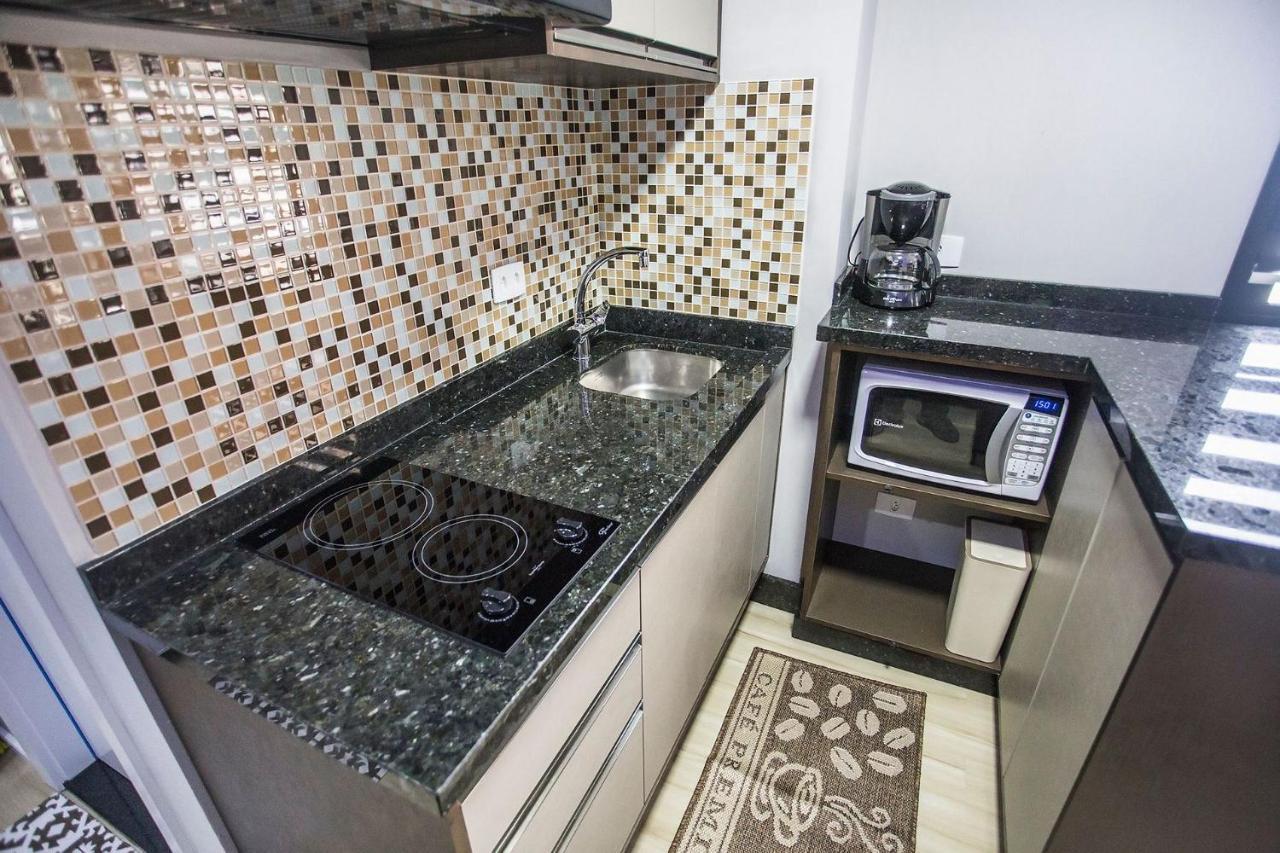 Studio Completo Com Escritorio - All1218 Curitiba Dış mekan fotoğraf