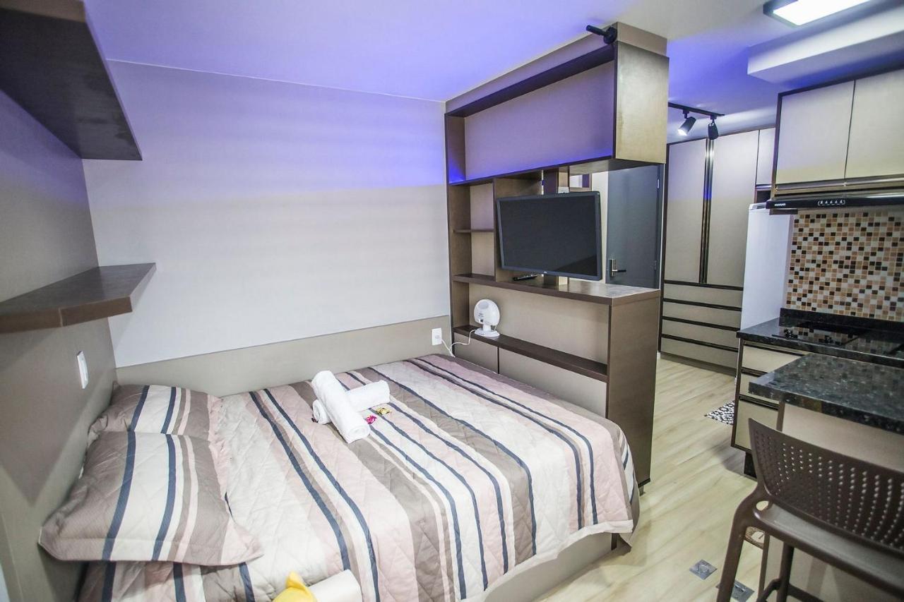 Studio Completo Com Escritorio - All1218 Curitiba Dış mekan fotoğraf