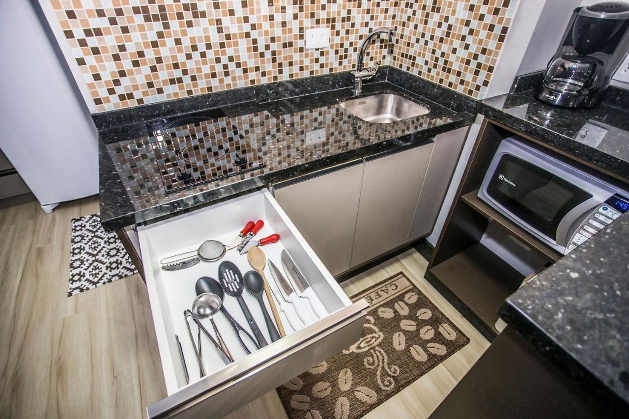 Studio Completo Com Escritorio - All1218 Curitiba Dış mekan fotoğraf
